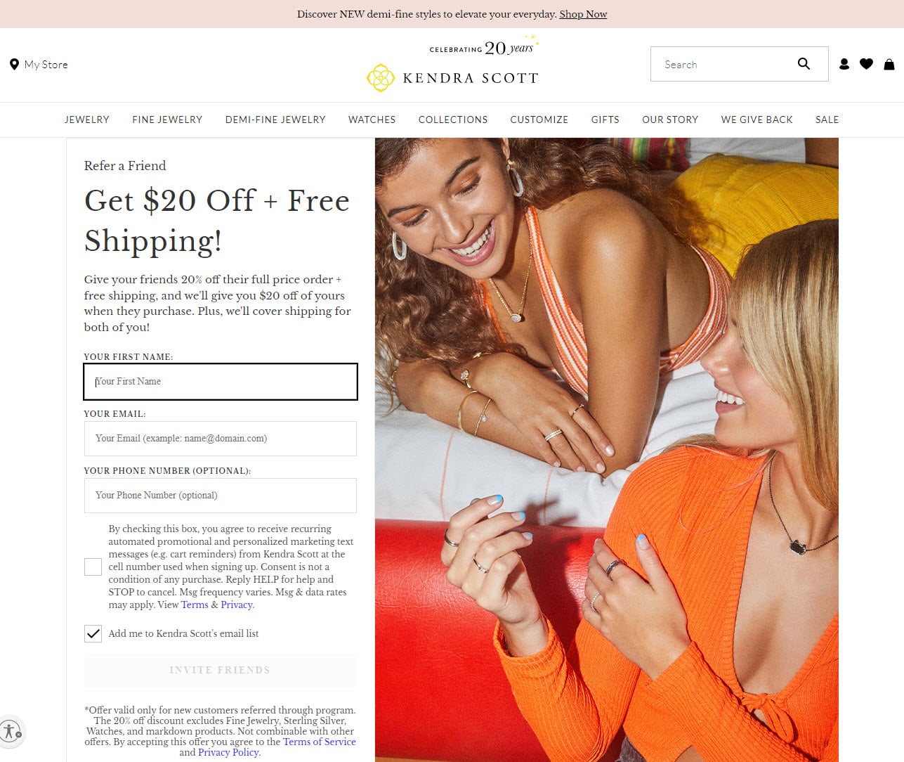 kendra scott referral