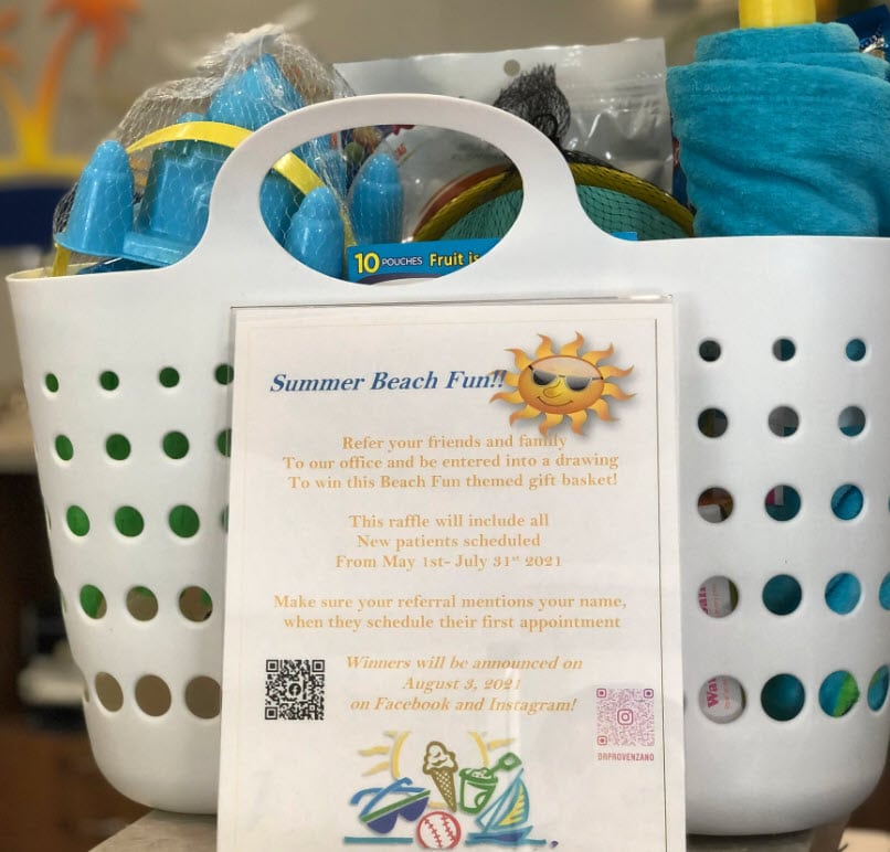 summer beach fun referral gift