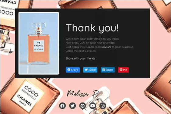 6 Creative Thank You Page Examples That Drive Engagement