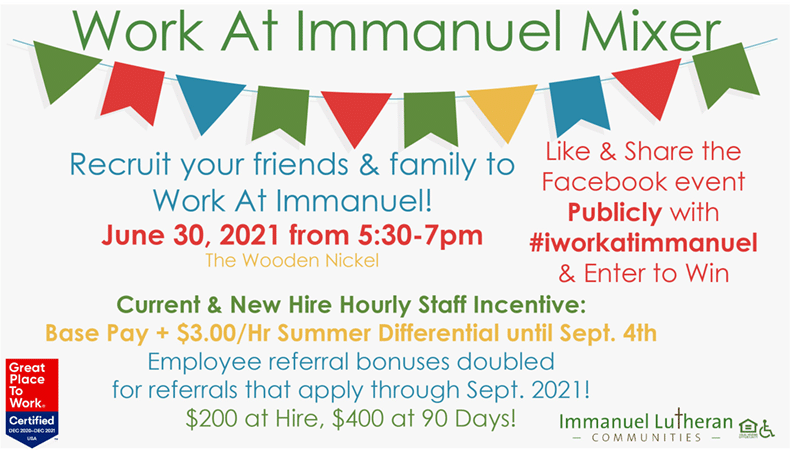 employee referral mixer