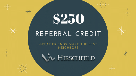 hirschfeld referral credit