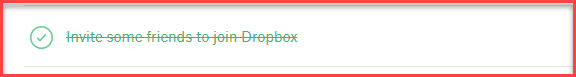 invite some friends to join dropbox
