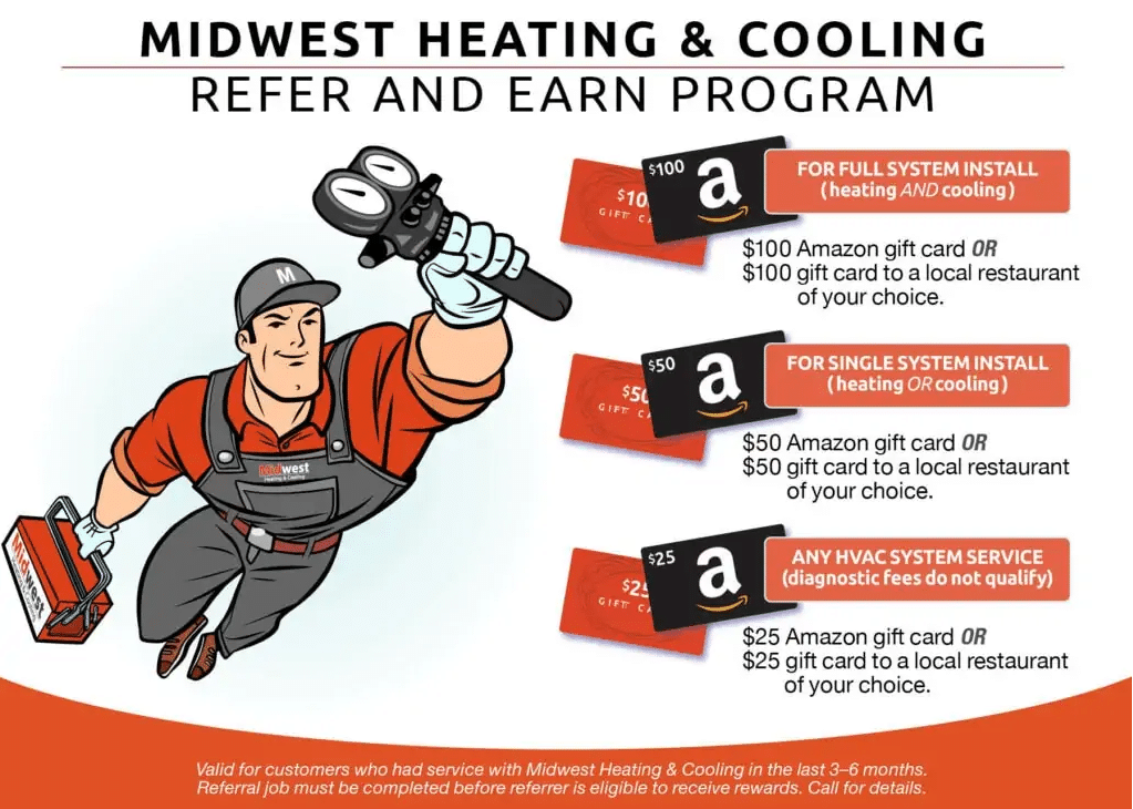 hvac referral rewards