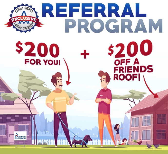 roofing referral program rewards