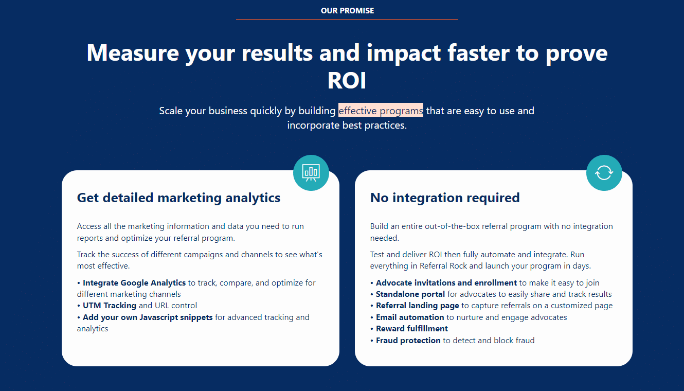 eferral rock employee advocacy software measure