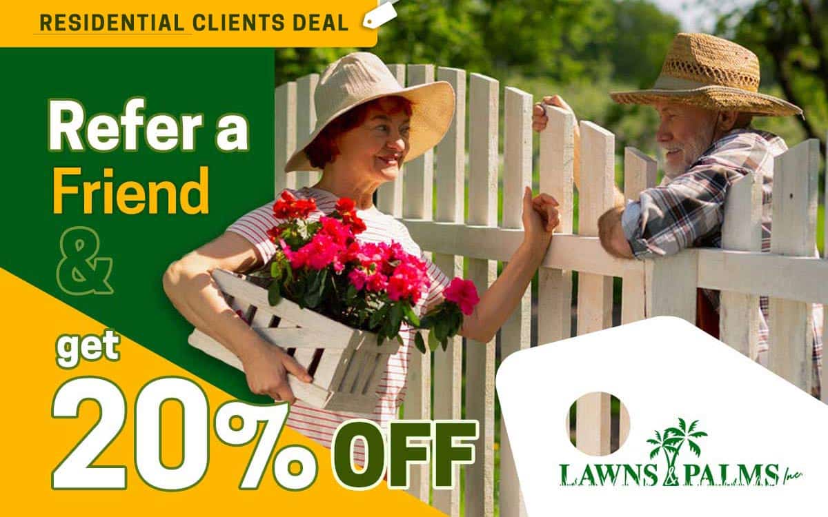 landscaping residential referral deal