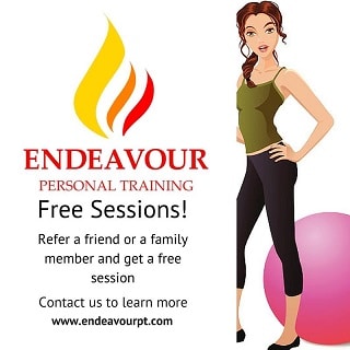 endeavour personal trainer refer a friend