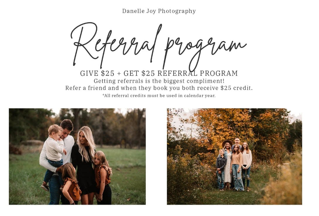 danelle joy photography referral