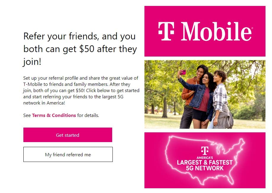 double sided t mobile rewards