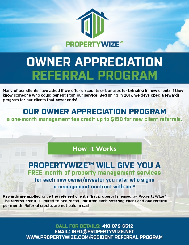 owner referral flyer