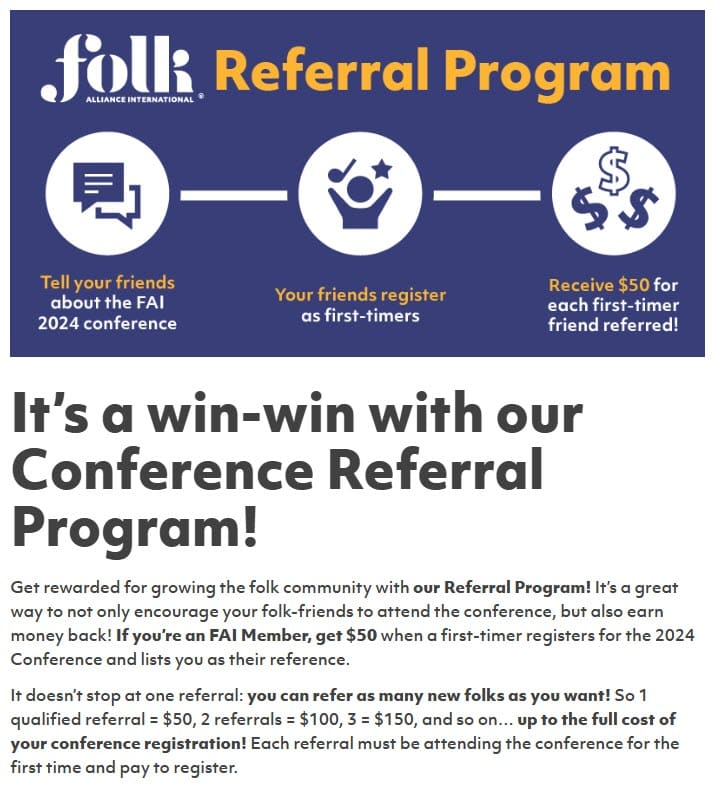 fai referral program