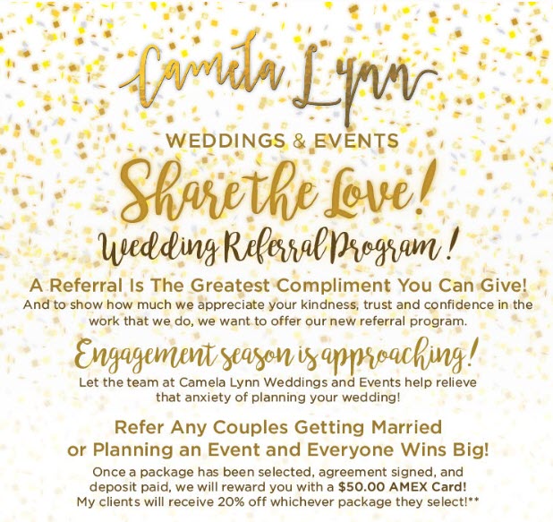 wedding referral program