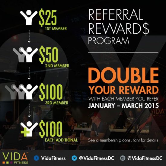 Vida Fitness Referral Program Uncovered By Referral Rock