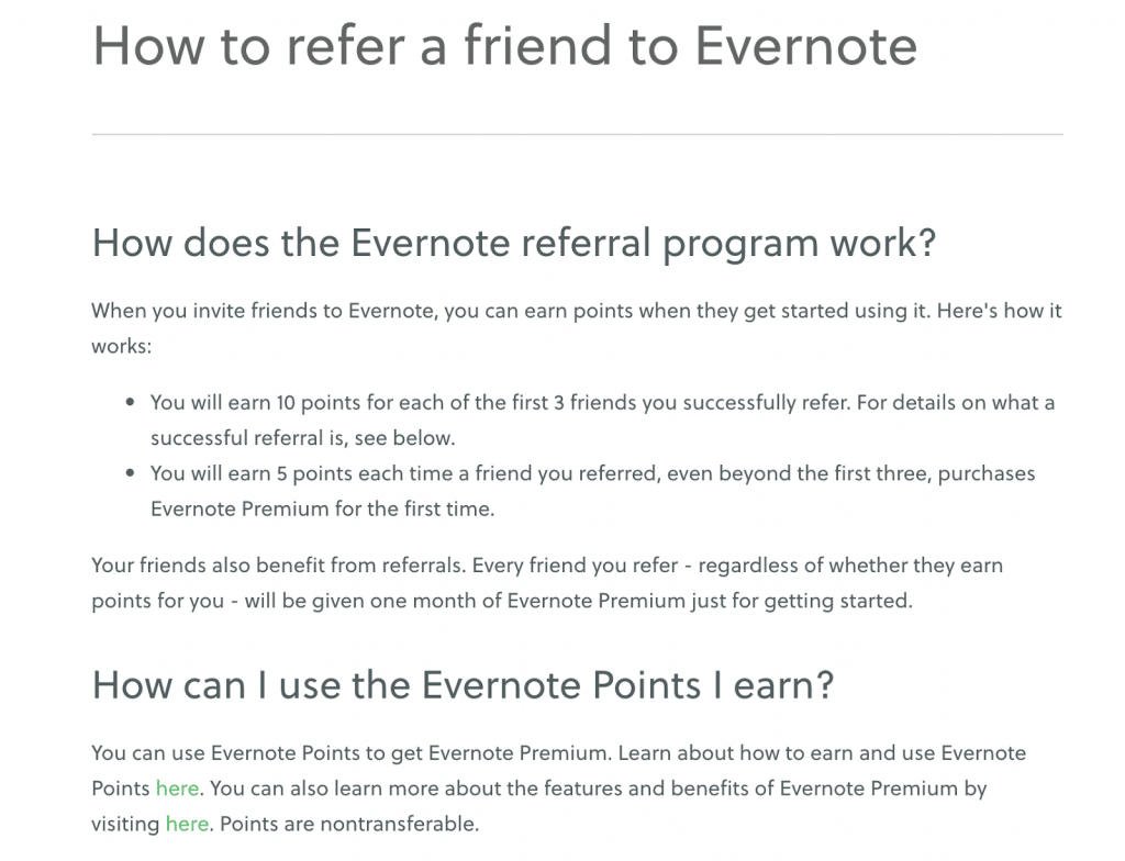 evernote referral program