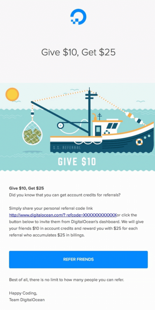 digital ocean referral email