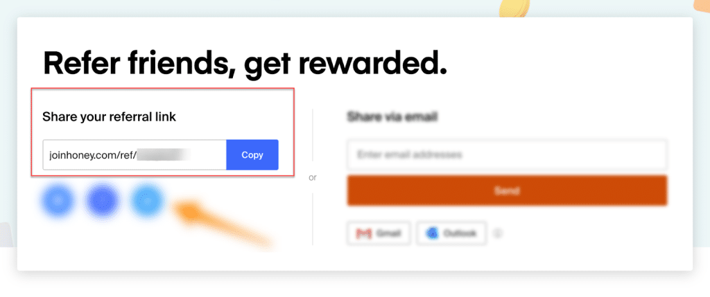 honey referral link